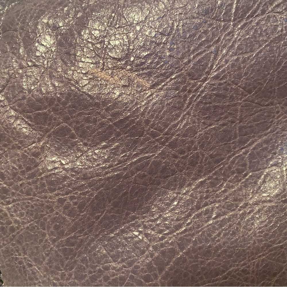💎BALENCIAGA TOTE BAG PURPLE LEATHER MOTOCROSS HEXAGON CLASSIC ARENA LARGE TRAVEL - Picture 12 of 17